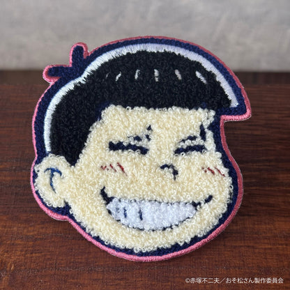 【大阪予約分】6つ子フェイス サガラ刺繍コースター　おそ松
